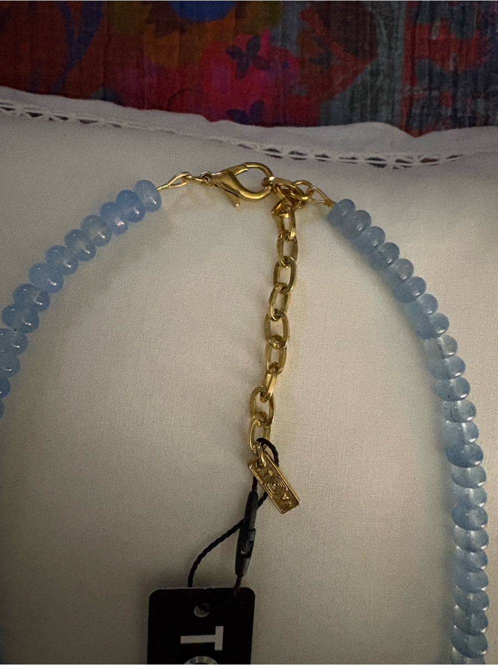 TOVA Bonnie Beaded Pendant Necklace In Fairy Dust Nimblu NWT - Picture 6 of 12